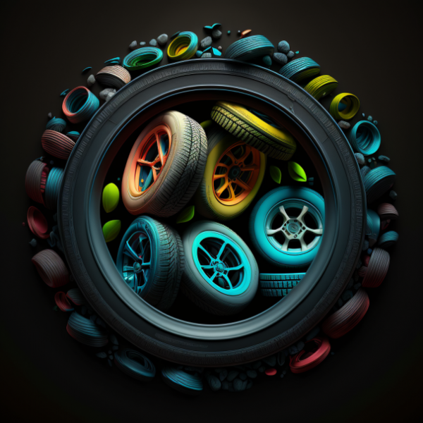 Thang car tires and frames with fantatis colour black backgroun 425521ea 5811 410e a43c 791c464e882d