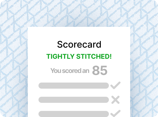 How it works scorecard